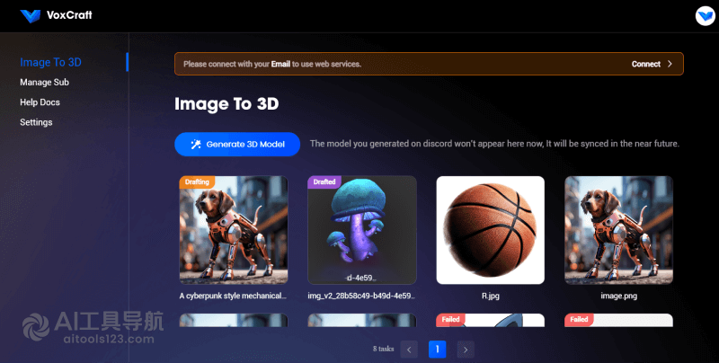 VoxCraft Image to 3D