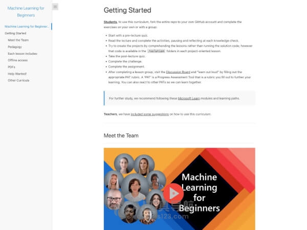 ML for Beginners