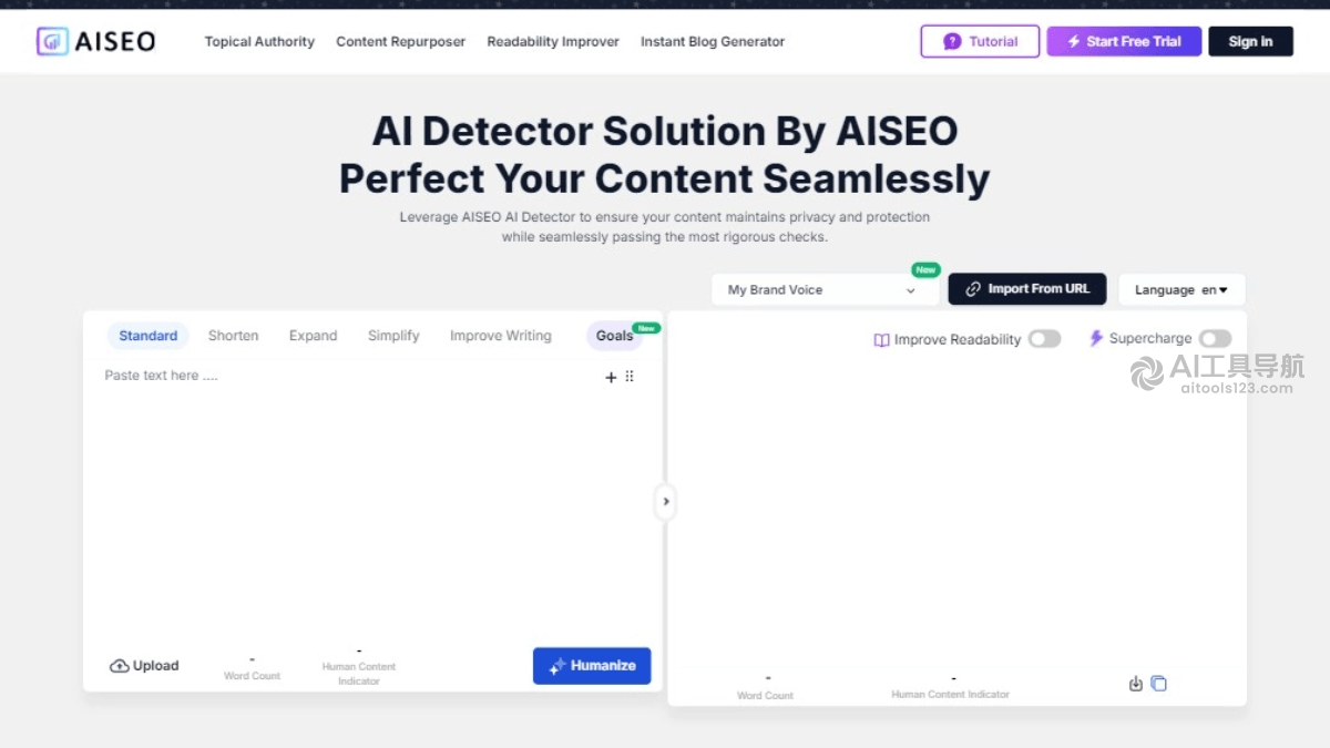 AISEO AI Content Detector